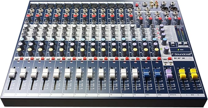 Soundcraft EFX12 High-Performance 12-Channel Lexicon Effect Mixer - Image 3